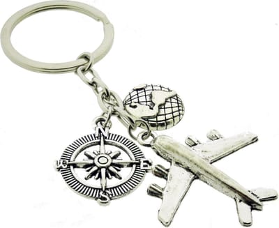 Travel Around The World sleutelhanger