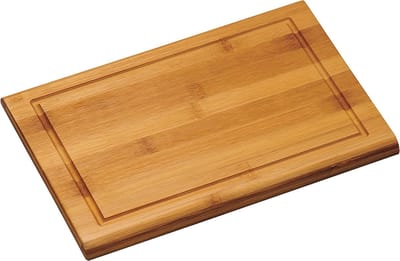 Kesper keuken snijplank - 21 x 31 cm - Bamboe hout - Keuken - Dikke snijplank - FSC gecertificeerd
