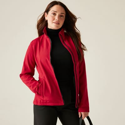 Jas Hiking Dames Waterdicht Ademend Ablaze Printable Softshell
