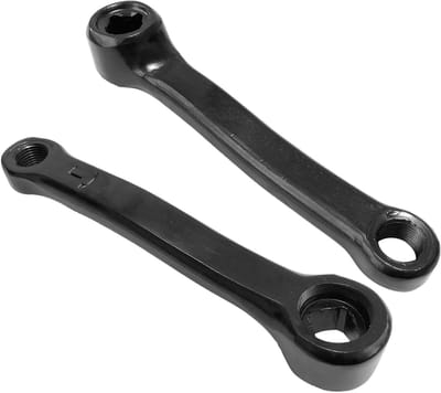 Fiets Pedaalarm - Zwengelarm Set - Onderhoud Fiets - Stabiele Metalen Constructie - 127 mm - Zwart