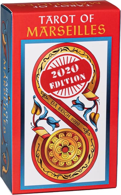 Tarotkaarten Deck Marseille Stijl Inclusief Gids
