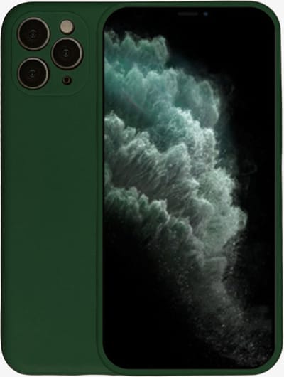 Smartphonica Telefoonhoesje Geschikt voor iPhone 11 Pro Max siliconen hoesje - Backcover Siliconen Case - Donkergroen geschikt voor iPhone 11 Pro Max