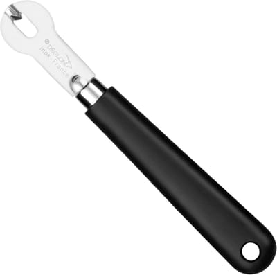 Déglon Canneleur – Roestvrij Staal – Zwart Handvat – 5 cm Lemmet – Vaatwasmachinebestendig