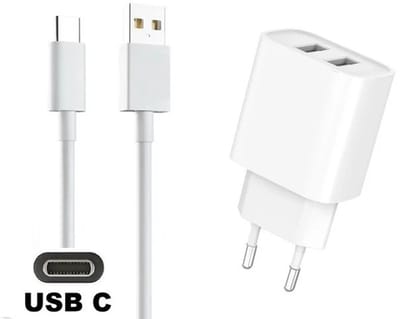 OneOne 2.1A lader met 2 poorten + 1,0m standaard USB C kabel. Oplader adapter past op TomTom GO Expert Plus, GO Superior, GO Exclusive, GO Expert 7 Plus, GO Navigator, GO Superior, Go Classic, Go Camper Max / PP, Go Professional 2e Gen.
