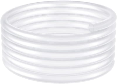 Drinkwaterslang van PVC met 2 slangklemmen voor aquarium, luchtslang en vloeistoftransfer