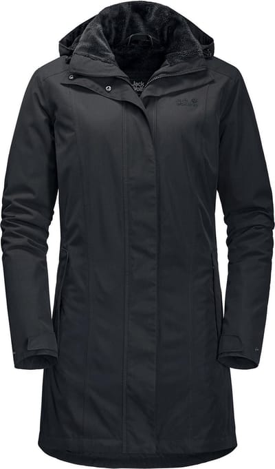Jack Wolfskin Madison Avenue Parka Winterjas Heren Sportjas - Maat XXL  - Vrouwen - grijs