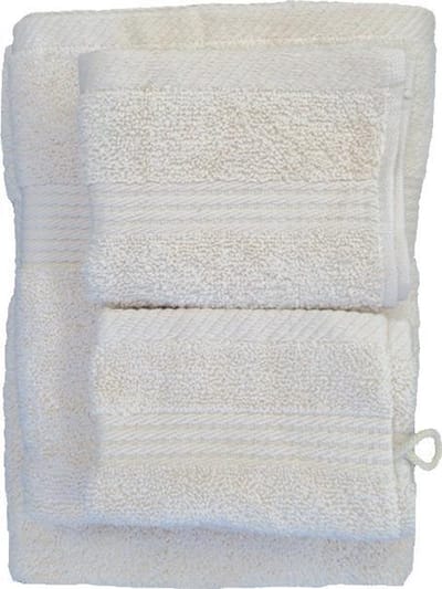iSleep Terry Badtextiel - Voordeelset (4 Handdoeken + 4 Washandjes) - Zand