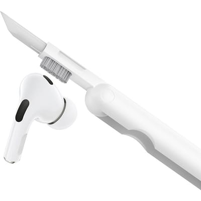 Hoco 3-in-1 Schoonmaakset - Airpods Cleaner - Reinigingsset voor Telefoon, Oplaadpoort en Toetsenbord - Airpods Schoonmaakset