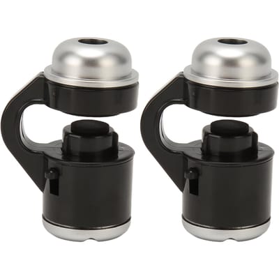 2pcs Microscope pour téléphone Zoom 30x Microscope LED Microscope à clip portable pour détection de la peau Examen des cheveux