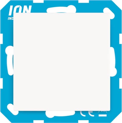 ION Industries - V1/J1 blindplaat - Alpin Wit