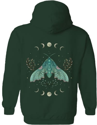Mot Luna And Moth The Coloured House Hoodie S