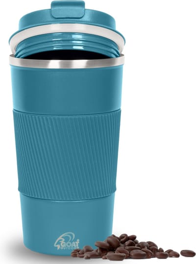 GOAT Outdoor Thermosbeker - Koffiebeker To Go - Travel Mug voor Koffie en Thee - Theebeker - 510 ML - RVS