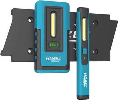 LED lampenset met hoge lichtopbrengst - Draadloos oplaadbare werkplaatslampen, traploos dimbaar, compact en efficiënt