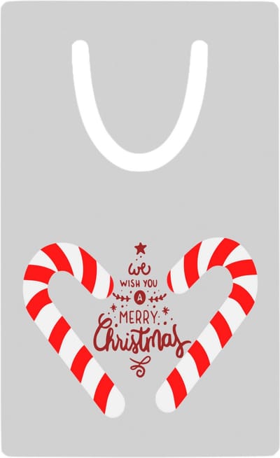 Hacebo® - Kerst we wish you a merry christmas metalen boekenlegger- Kerstmis - Kerst beker - winter - kerst - christmas - kerst cadeau Bladwijzer boekenleggers - 7.6 cm x 5cm