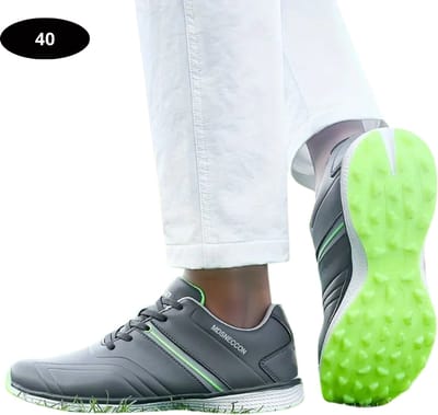 Livano Golfschoenen Heren - Sneakers - Golfkleding - Golfschoenen Antislip - Waterdicht - Golfen - Donker Grijs 40