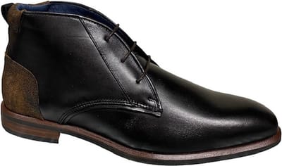 Berkelmans 232006804 Alastaro Black Calf-geklede schoen-halfhoge veterschoen MT 42