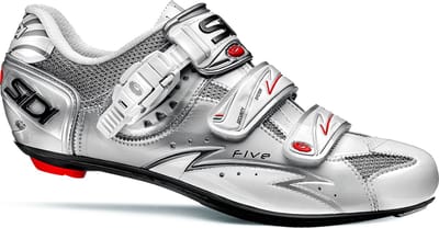 Sidi Scarpe Five - Racefietsschoenen - Steel Wit - Maat 48