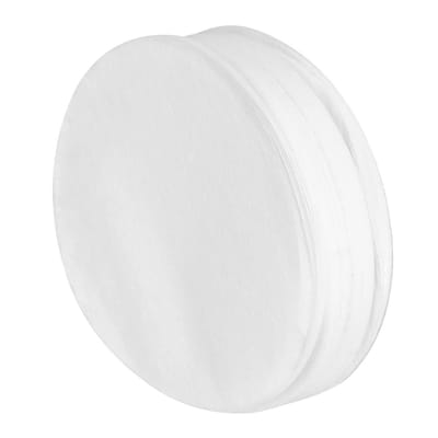Dailygoods- Koffiefilters 100 Stuks - Vervangende Papieren Filters - Campingkoffiefilters - Koffiefilterhouder Nr. 6 - Diameter 60 mm - Hoogwaardig Materiaal - Filterpapier