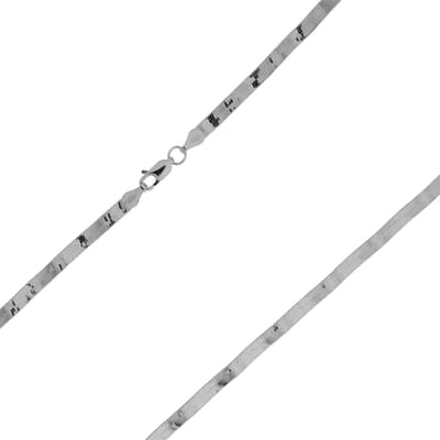 Cavill - Elegante Zilveren Halsketting 925 Sterling Zilver - 40 cm Dames Ketting - Karabijnsluiting - Slank & Stijlvol Accessoire
