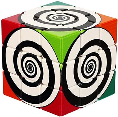 Draai Kubus - Doolhof Puzzel - Hersenen Trainen - Uniek Patroon - 5.7 cm - Meerkleurig