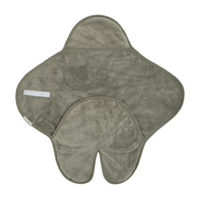 Baby's Only Wikkeldeken - Omslagdoek baby Cozy - Urban Green - Met voetjes - Geschikt voor drie- en vijfpuntsgordel - Geschikt als inbakerdoek - Extra zacht