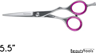 Beautytools PRO LINE Professionele Duitse Kappersschaar -  Fancy Sliver (5.5 inch) -- (RS-1505) RLC