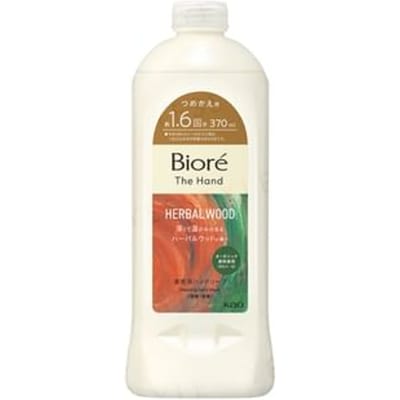 Kao - Biore The Hand Foaming Hand Wash Herbal Wood Refill 370ml