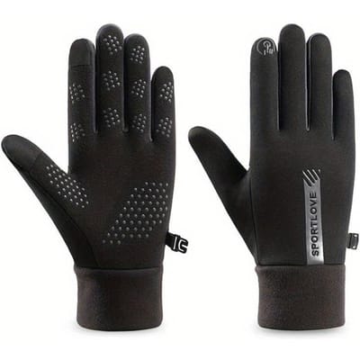Gants d'hiver pour femmes, polaire thermique, résistance au froid, vent, imperméable, chaud, pour course en plein air, ski, mitaines