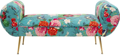 Bank Trono Flower Fever blauw Kare Design