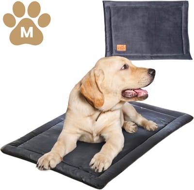 Dogs&Co® Premium Velvet Hondenmat M - 75x65 cm - Benchkussen - Hondenmand - Honden deken - Hondenmand - Plaid - Honden