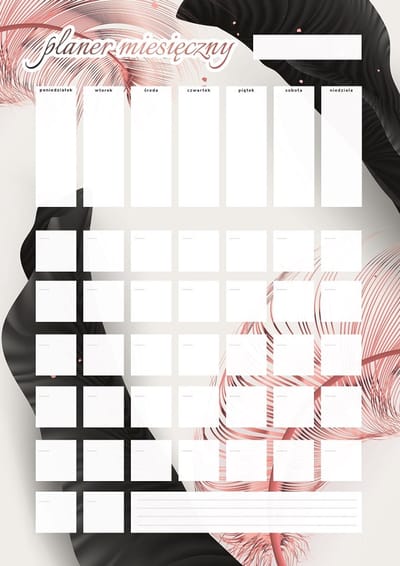 Wallvy - Maandelijkse Planner - Magneet - 30x42,5cm - Personaliseerbaar - Voor Droog Afveegbare Markers