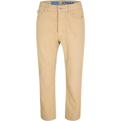 Boss Heren Jonah Denim Slim-fit Jeans (Medium Beige)