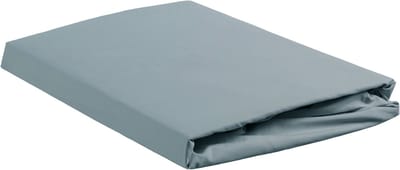 Ambiante Katoen - Topper Hoeslaken - 120x200 - Blauw
