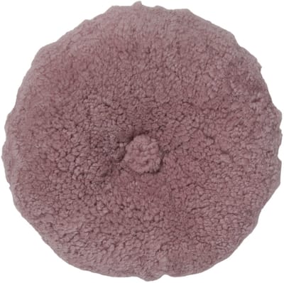 Sheepskin House - Rond Kussen - Dubbelzijdig - D40 cm