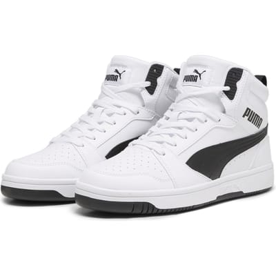 PUMA Rebound v6 Unisex Sneakers - Wit/Zwart