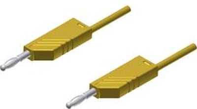 Hirschmann Test & Measurement MLN 200/2,5 GE Meetsnoer Banaanstekker 4 mm Banaanstekker 4 mm 2.00 m Geel 1 stuk(s)