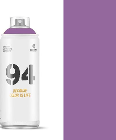 MTN94 Raval Violet spuitverf - 400ml lage druk en matte afwerking