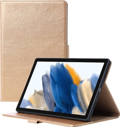 Hoesje geschikt voor Samsung Galaxy Tab A8 10.5 inch 2022/2021/2020 Kunstleer Luxe Standaard Opbergvak