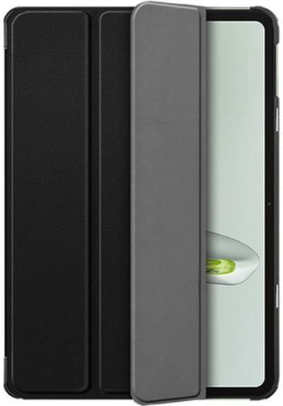 Just in Case tablet Hoes geschikt voor OnePlus Pad Go - TriFold Bookcase - Zwart