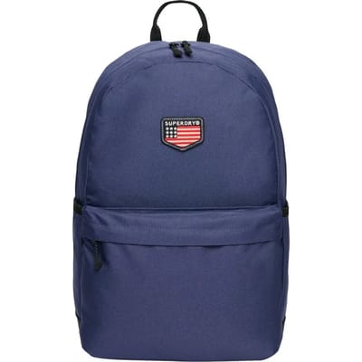 Superdry Classic Patch Montana Rugzak Blauw