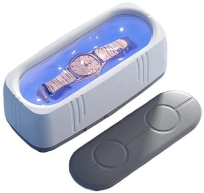 Ultrasone reiniger - Apparaat - Sieraden schoonmaken - Geavanceerde technologie - 301-500ml - Wit