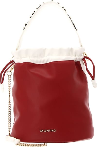 VALENTINO Schoudertas Pakita Bucket Bag Rosso / Bianco Rood