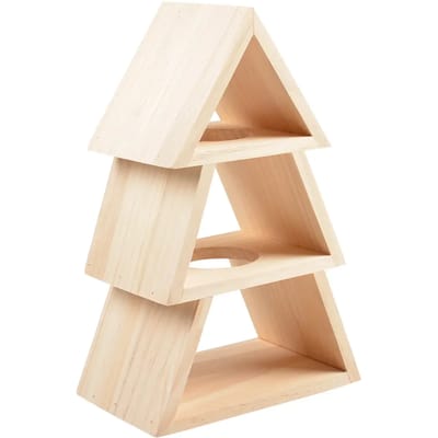 Duvoplus - Hok - Knaagdier - Houten Klauterboom 16x10x25cm Bruin - 1st