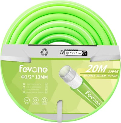 Tuinslang 20 m 13 mm - Flexibele en Robuuste Buitenwaterslang met Anti-Knik Bescherming