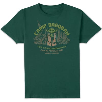 Star Wars Camp Dagobah Unisex T-Shirt - Green - S