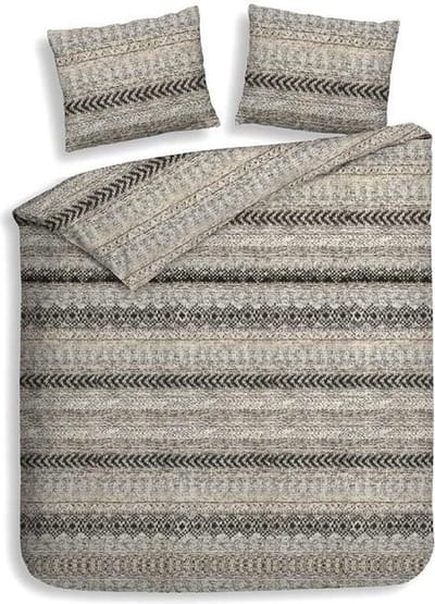 Heckett & Lane Ethan - Dekbedovertrek - Tweepersoons - 200x200/220 cm - Natural