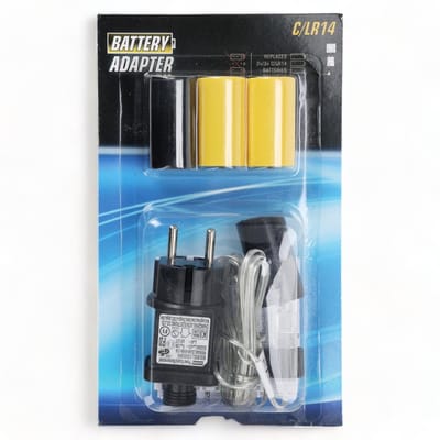 Allecto - Voedingsadapter - Batterij-eliminator - Geschikt voor decoratie - 4,5 V voedingskabel - Ideaal voor lichtsnoeren - 3 m kabel
