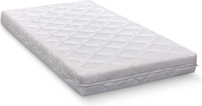 ABZ Bedladematras 90/200/10 cm - stevige matras voor stapelbedden en bedlades- gerold