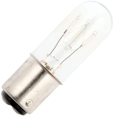Signaallamp Ba15d 230V 15W - 68 mAh - Per stuk - T16 Gloeilamp Ø16mm - 54mm - 2500K - Dimbaar