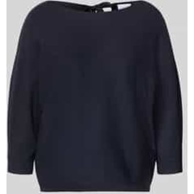 Ronde Hals Pull met Decoratieve Satijnen Lint Dames COMMA